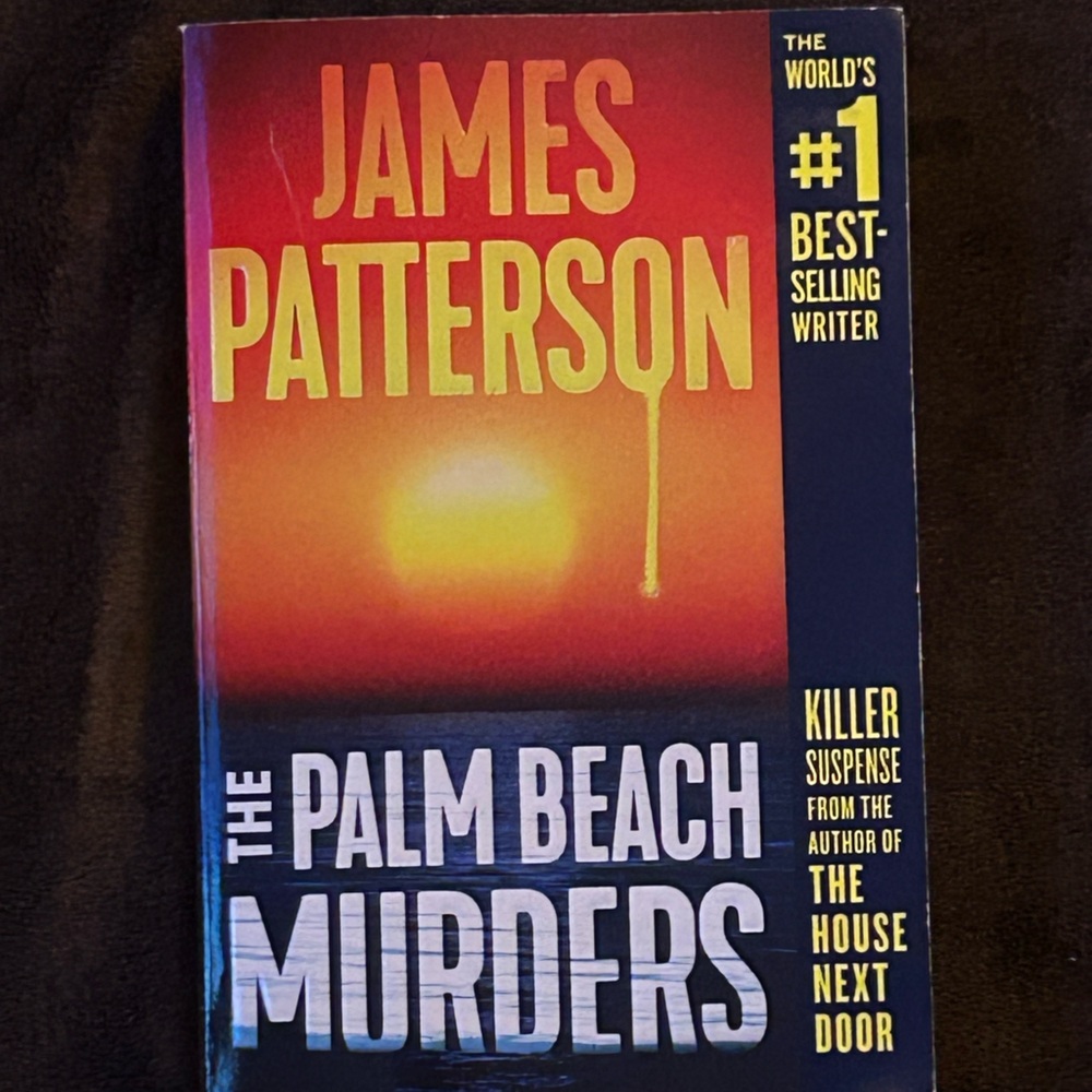 James Patterson 'The Palm Beach Murders' Book
